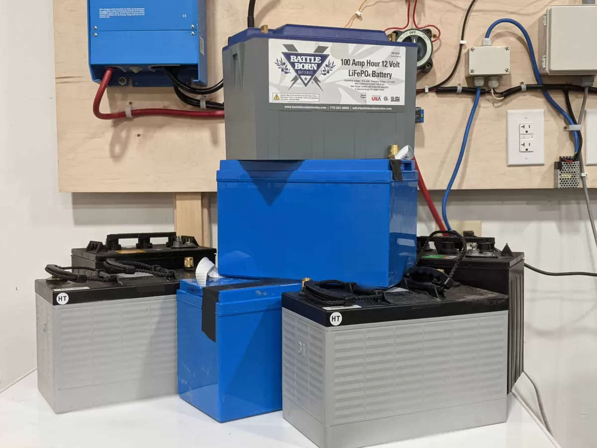 Comparaison des batteries au lithium et aux plombs